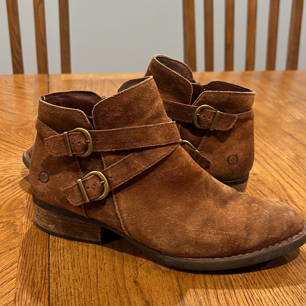 Born suede ankle boots